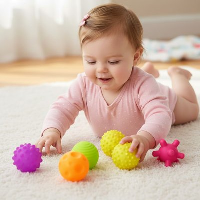 Balle sensorielle bébé 